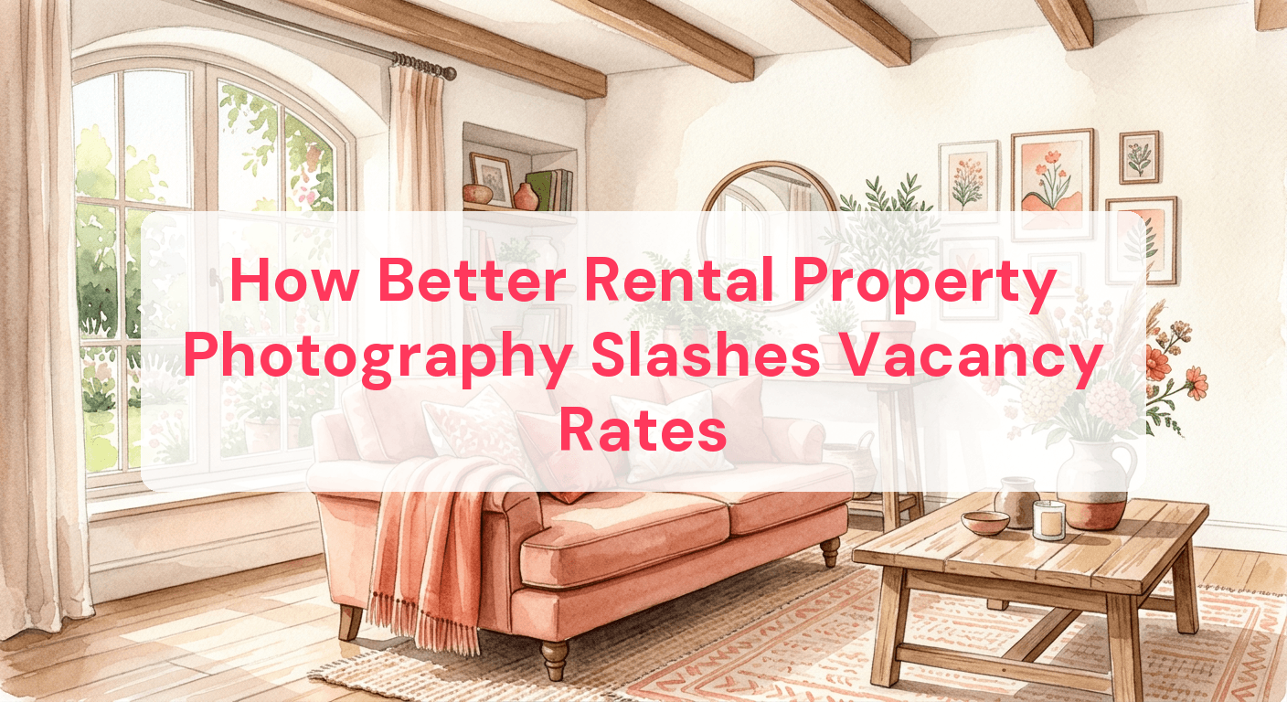 How Better Rental Property Photography Slashes Vacancy Rates