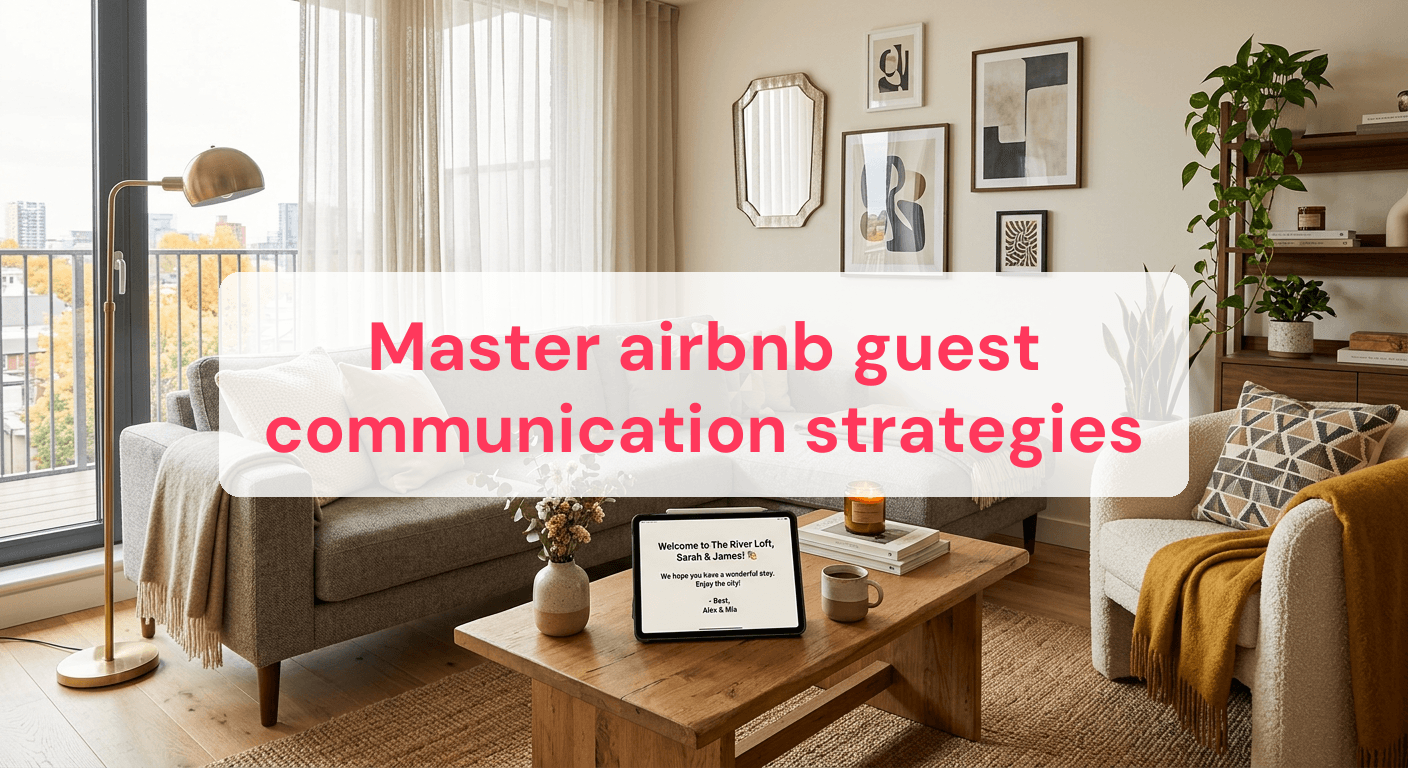 Master airbnb guest communication strategies