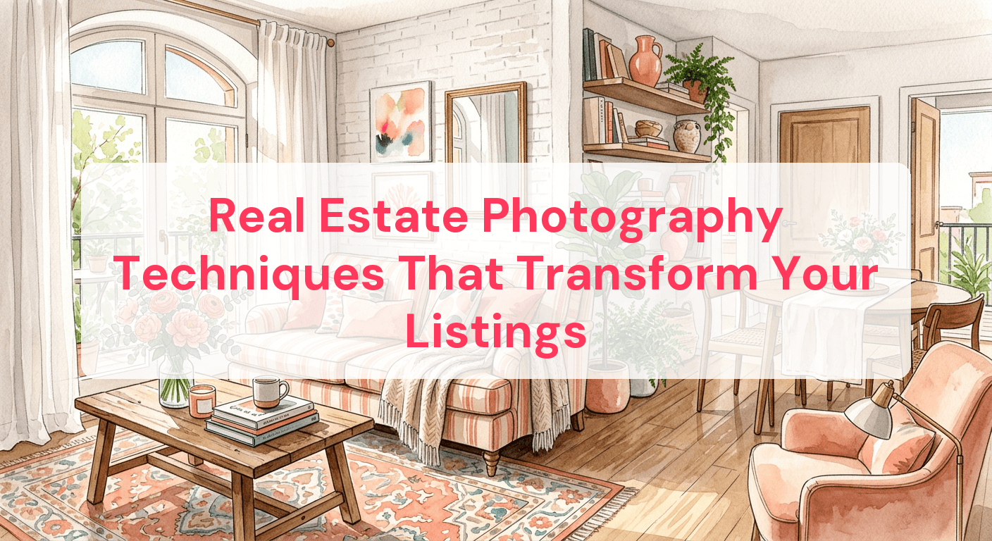 Real Estate Photography Techniques That Transform Your Listings