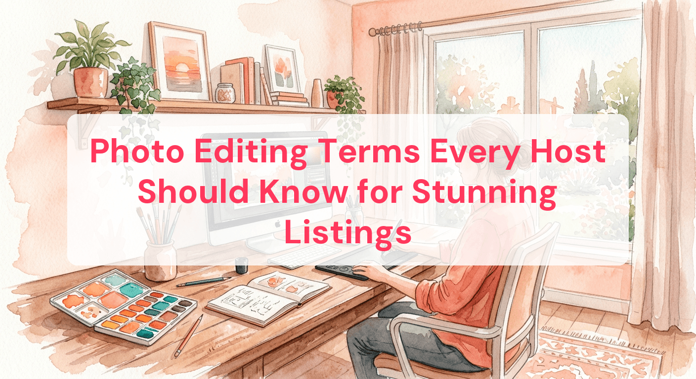 Photo Editing Terms Every Host Should Know for Stunning Listings