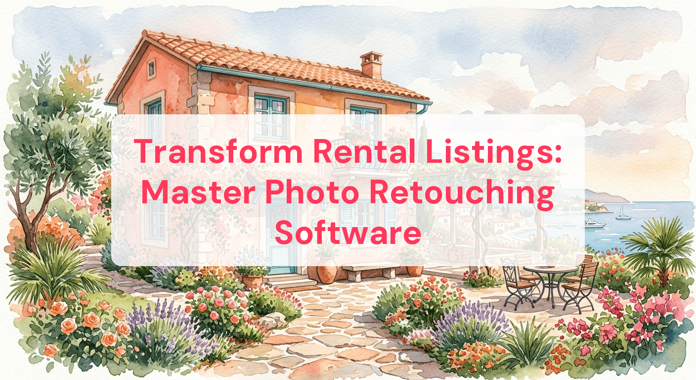 Transform Rental Listings: Master Photo Retouching Software