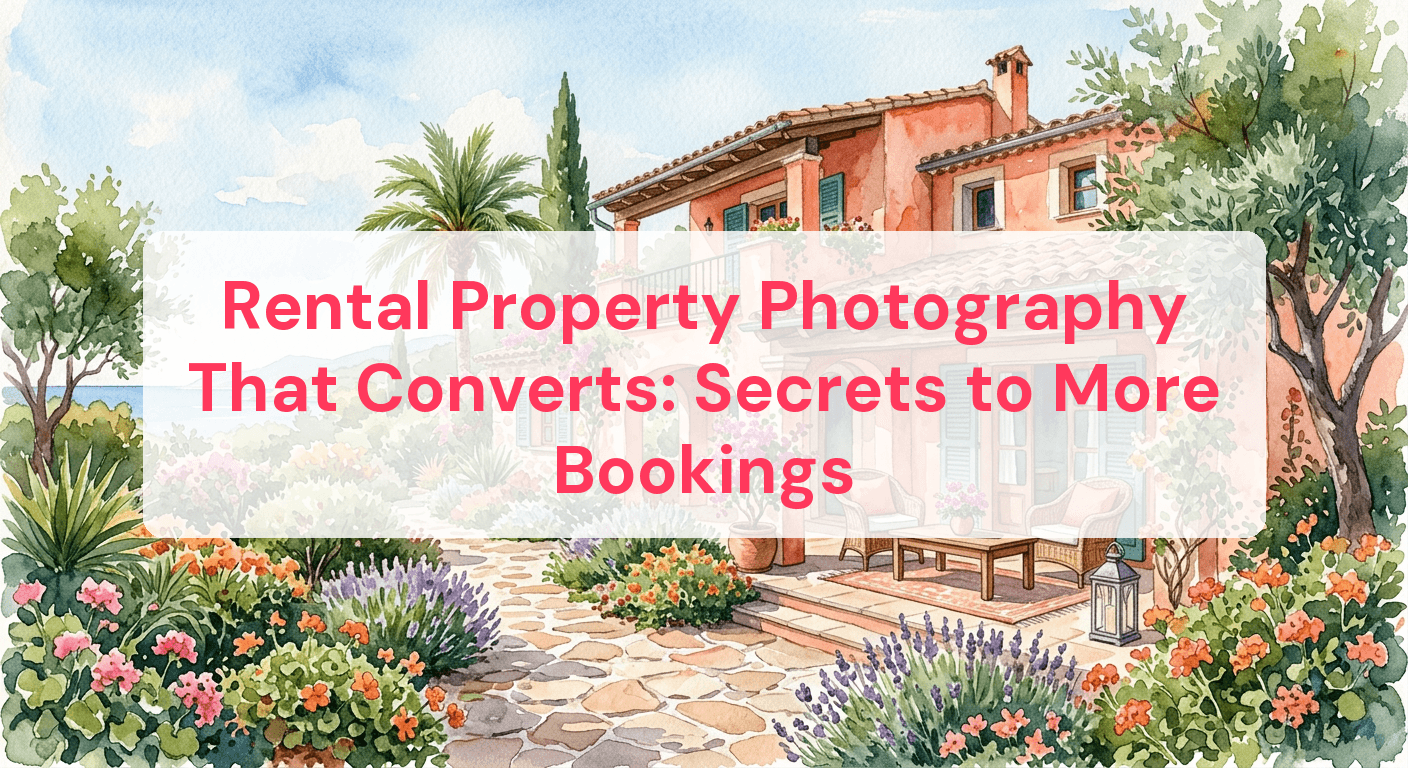 Rental Property Photography That Converts: Secrets to More Bookings