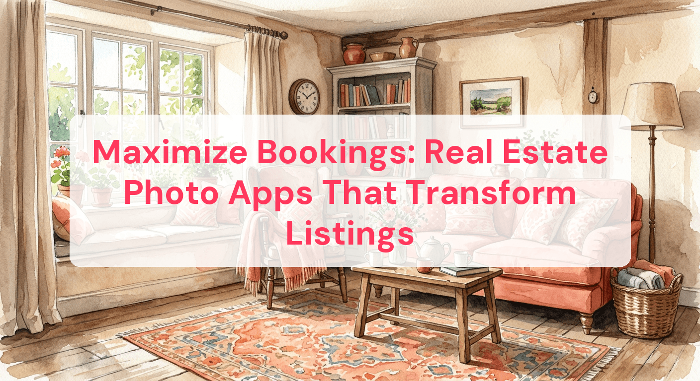 Maximize Bookings: Real Estate Photo Apps That Transform Listings
