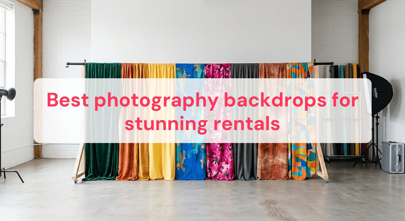 Best photography backdrops for stunning rentals