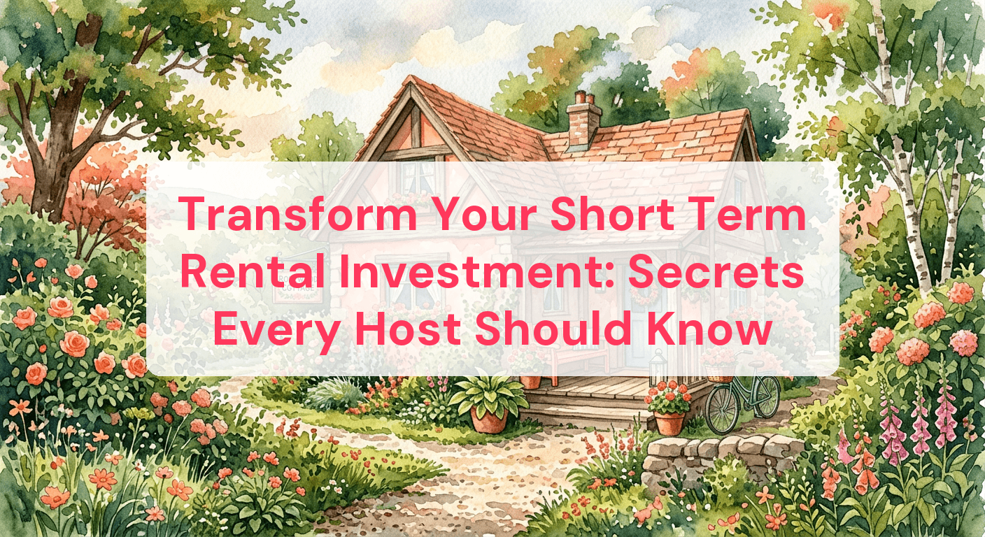 Transform Your Short Term Rental Investment: Secrets Every Host Should Know