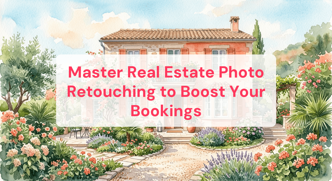 Master Real Estate Photo Retouching to Boost Your Bookings