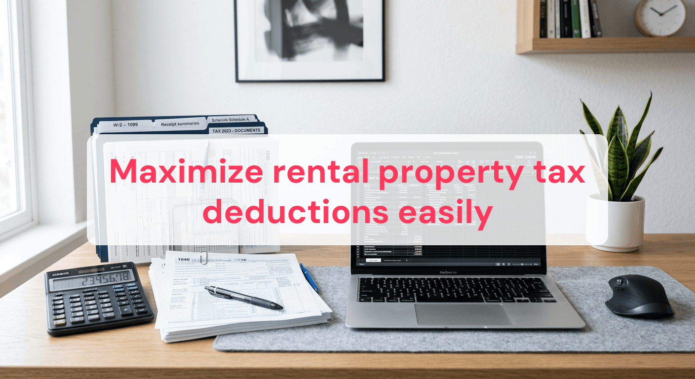 Maximize rental property tax deductions easily