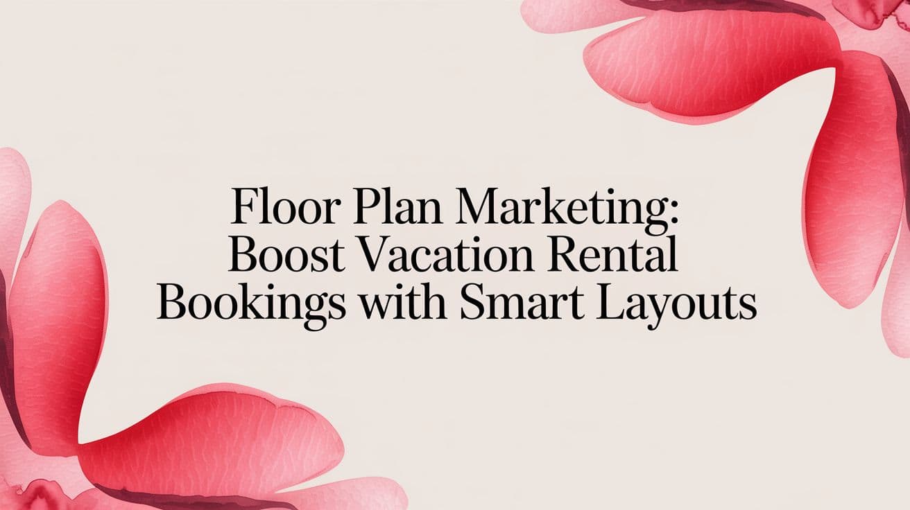 Floor Plan Marketing: How a Simple Layout Can Land You More Bookings