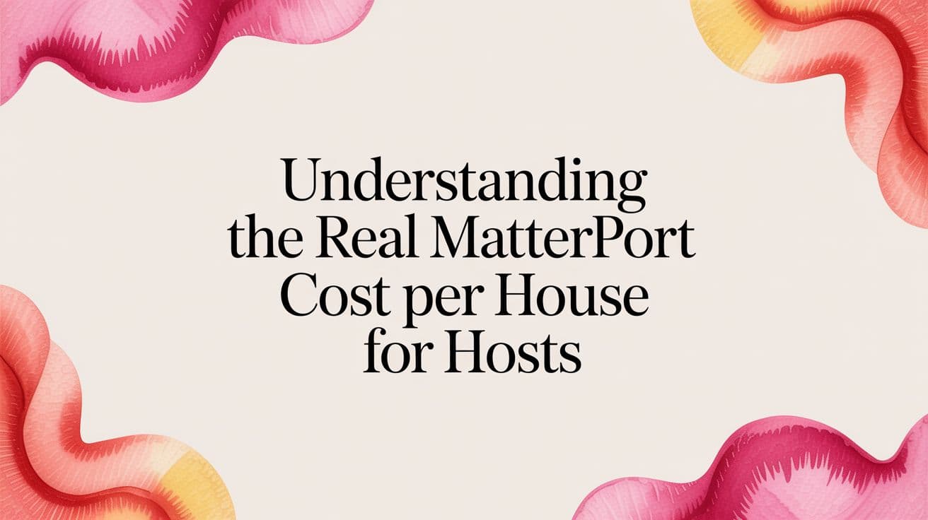 Understanding the Real Matterport Cost Per House for Hosts