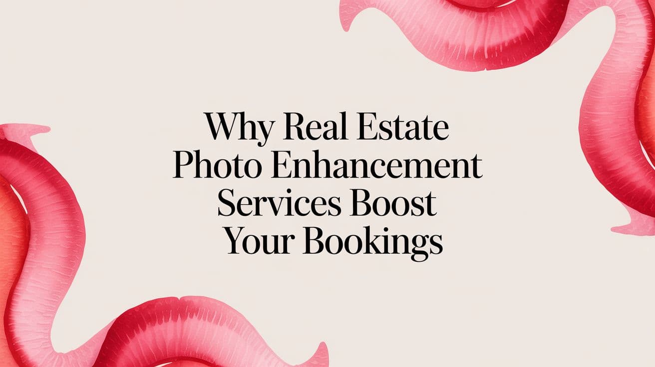 How Real Estate Photo Enhancement Got Me More Bookings (And Can for You, Too)