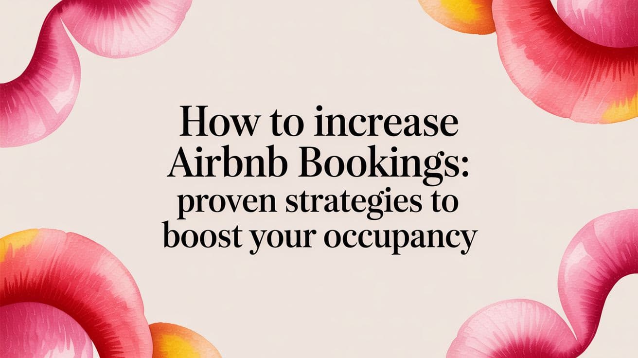 How to get more bookings on Airbnb: My journey from empty calendar to full occupancy