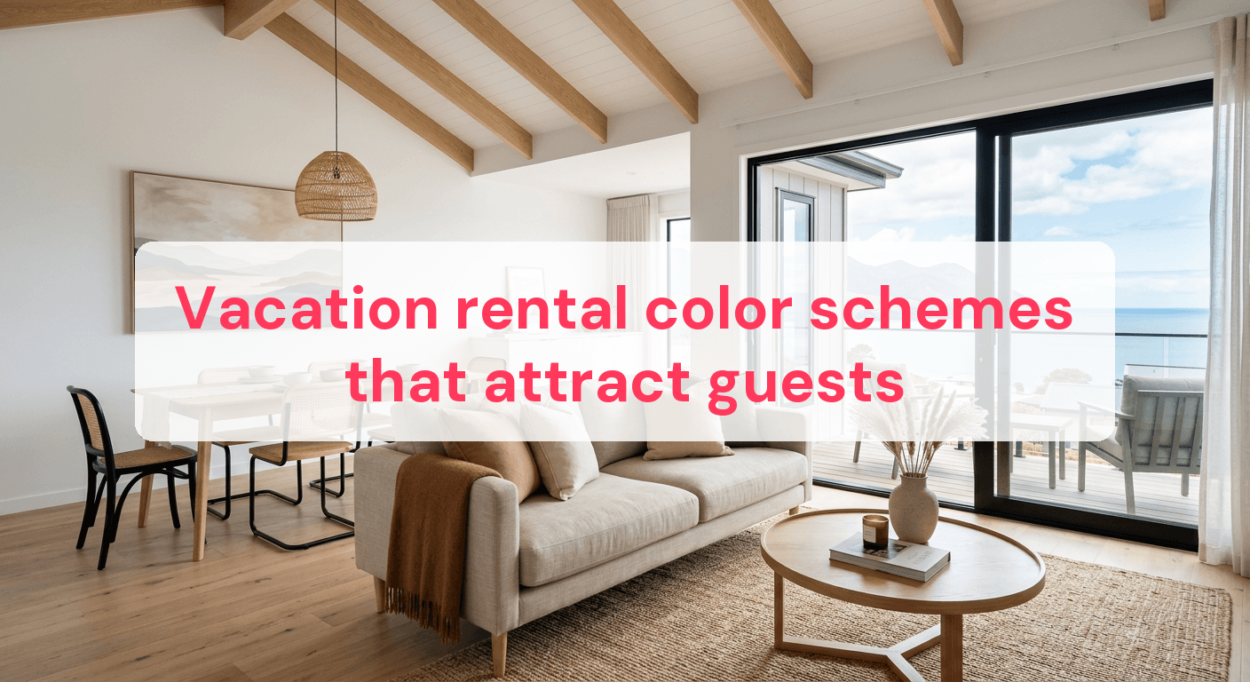 Vacation rental color schemes that attract guests