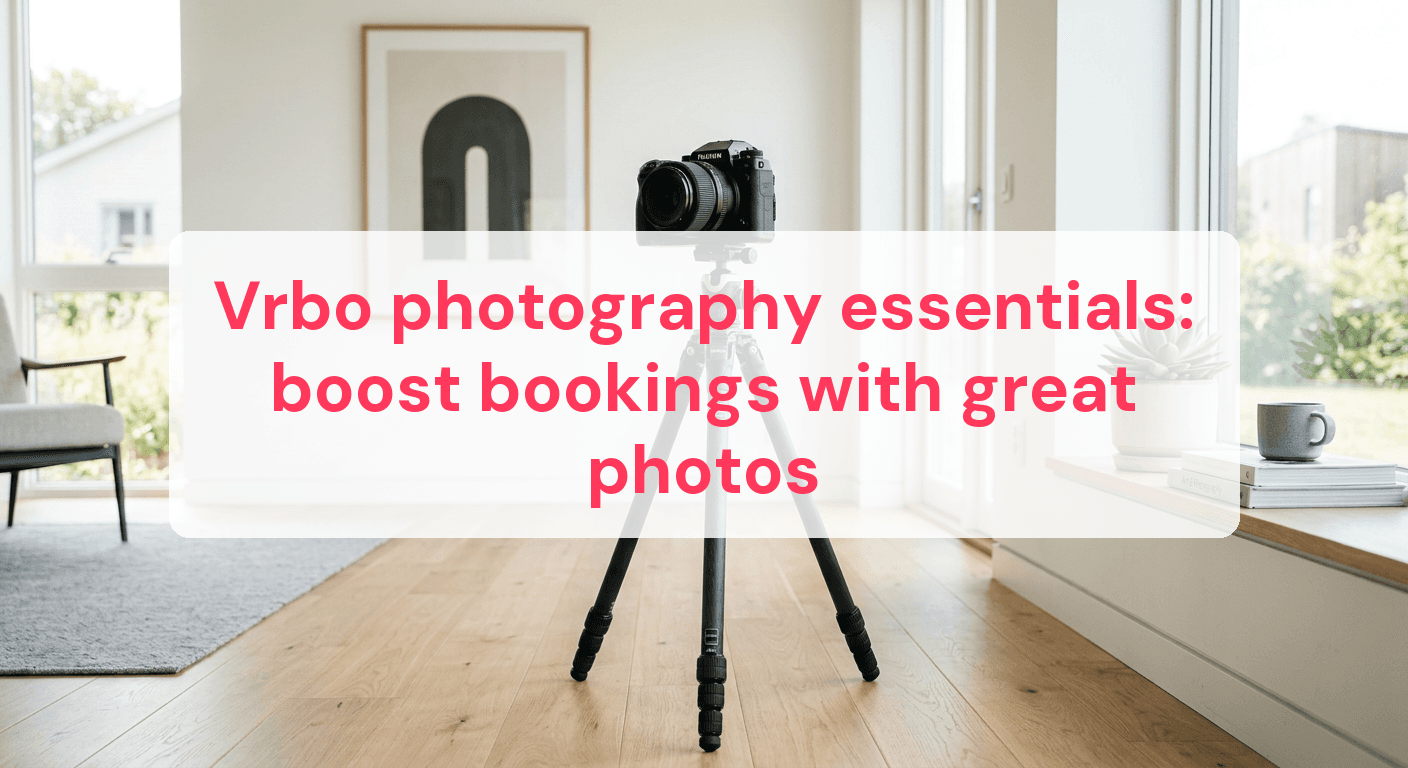 Vrbo photography essentials: boost bookings with great photos