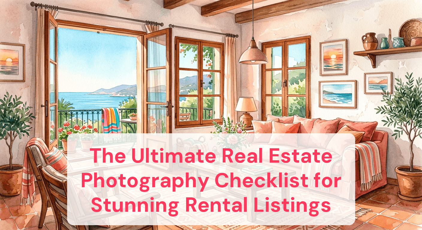 The Ultimate Real Estate Photography Checklist for Stunning Rental Listings