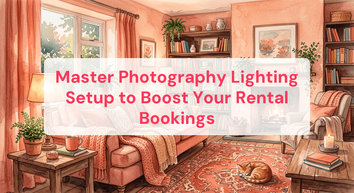 Master Photography Lighting Setup to Boost Your Rental Bookings
