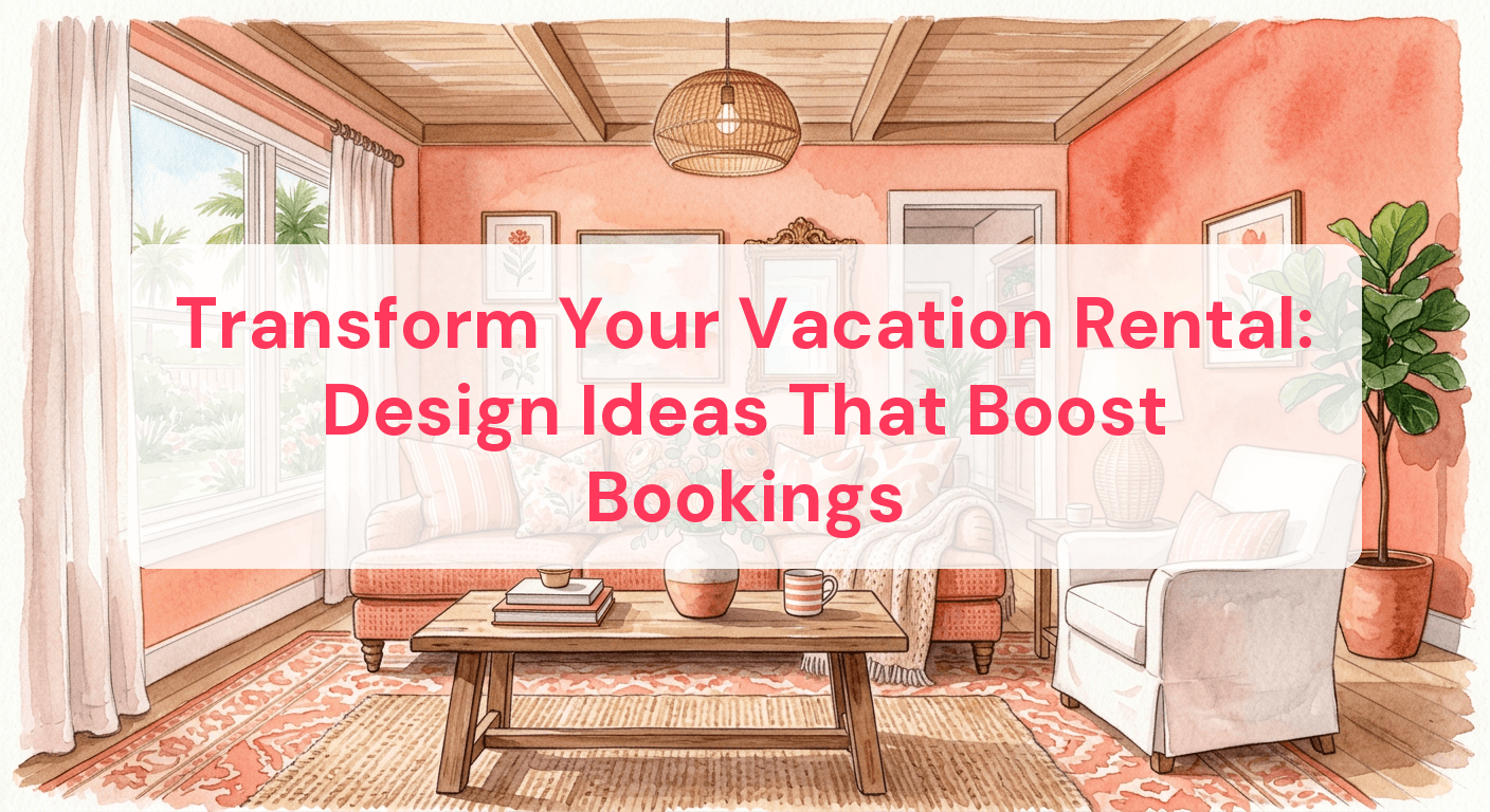 Transform Your Vacation Rental: Design Ideas That Boost Bookings