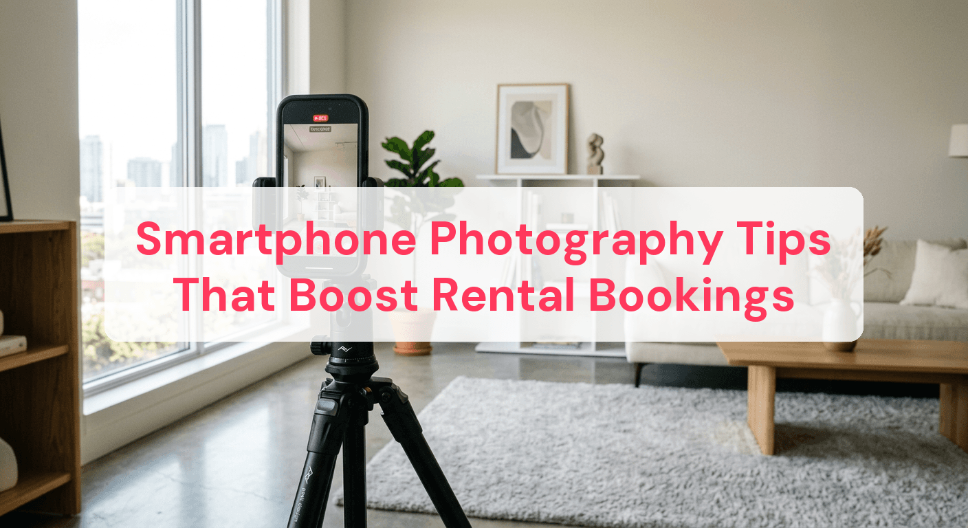 Smartphone Photography Tips That Boost Rental Bookings