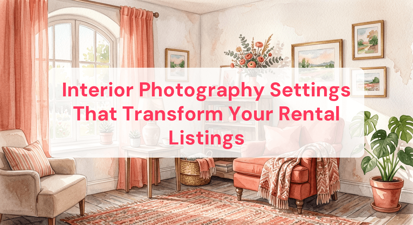 Interior Photography Settings That Transform Your Rental Listings