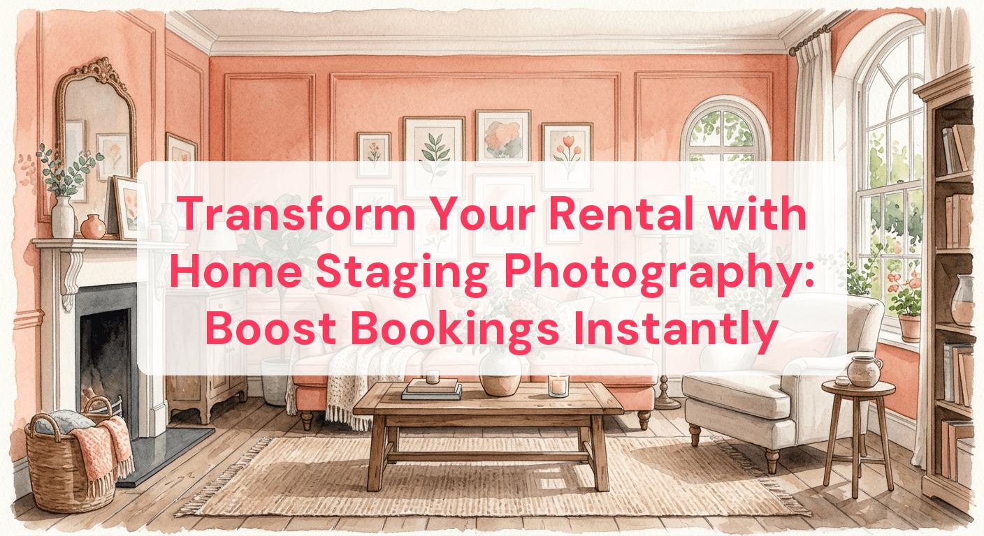 Transform Your Rental with Home Staging Photography: Boost Bookings Instantly