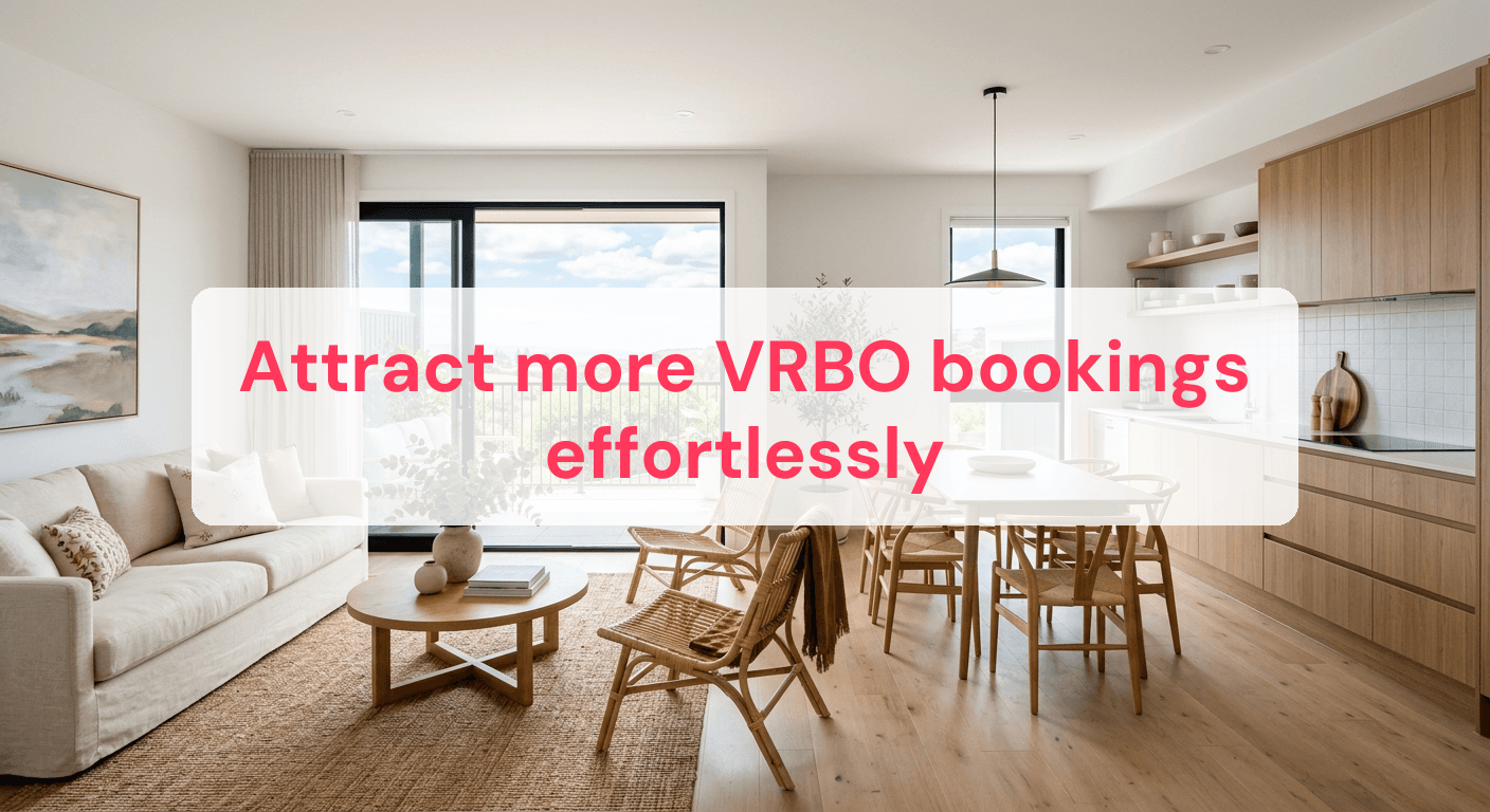 Attract more VRBO bookings effortlessly