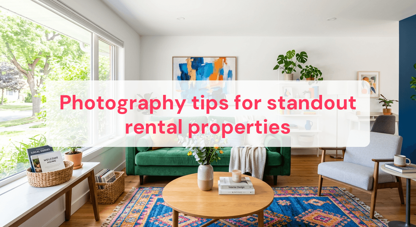 Photography tips for standout rental properties