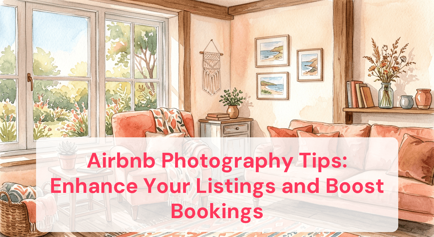 Airbnb Photography Tips: Enhance Your Listings and Boost Bookings
