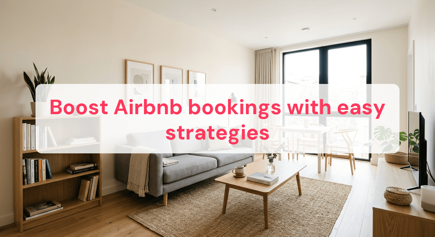 Boost Airbnb bookings with easy strategies
